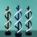 Nordic Dual Spiral LED-lampa – modern järnremsdesign