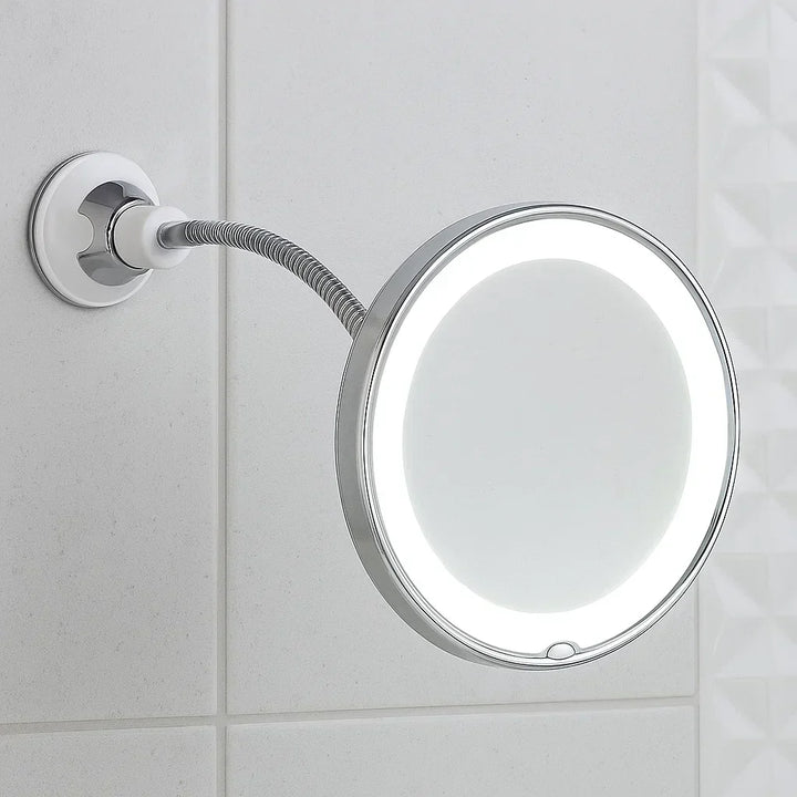 LED Makeup Spegel med Flexibel Arm och Förstoring