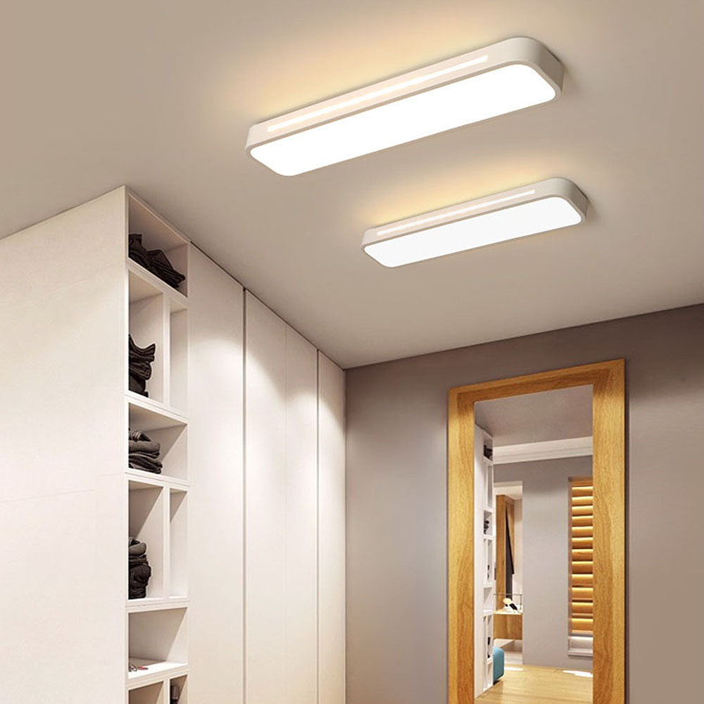 Nordic Minimalist Lång LED Taklampa