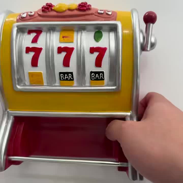 Jackpot Toalettrullehållare – Spelmaskinsdesign &amp; Väggmonterad