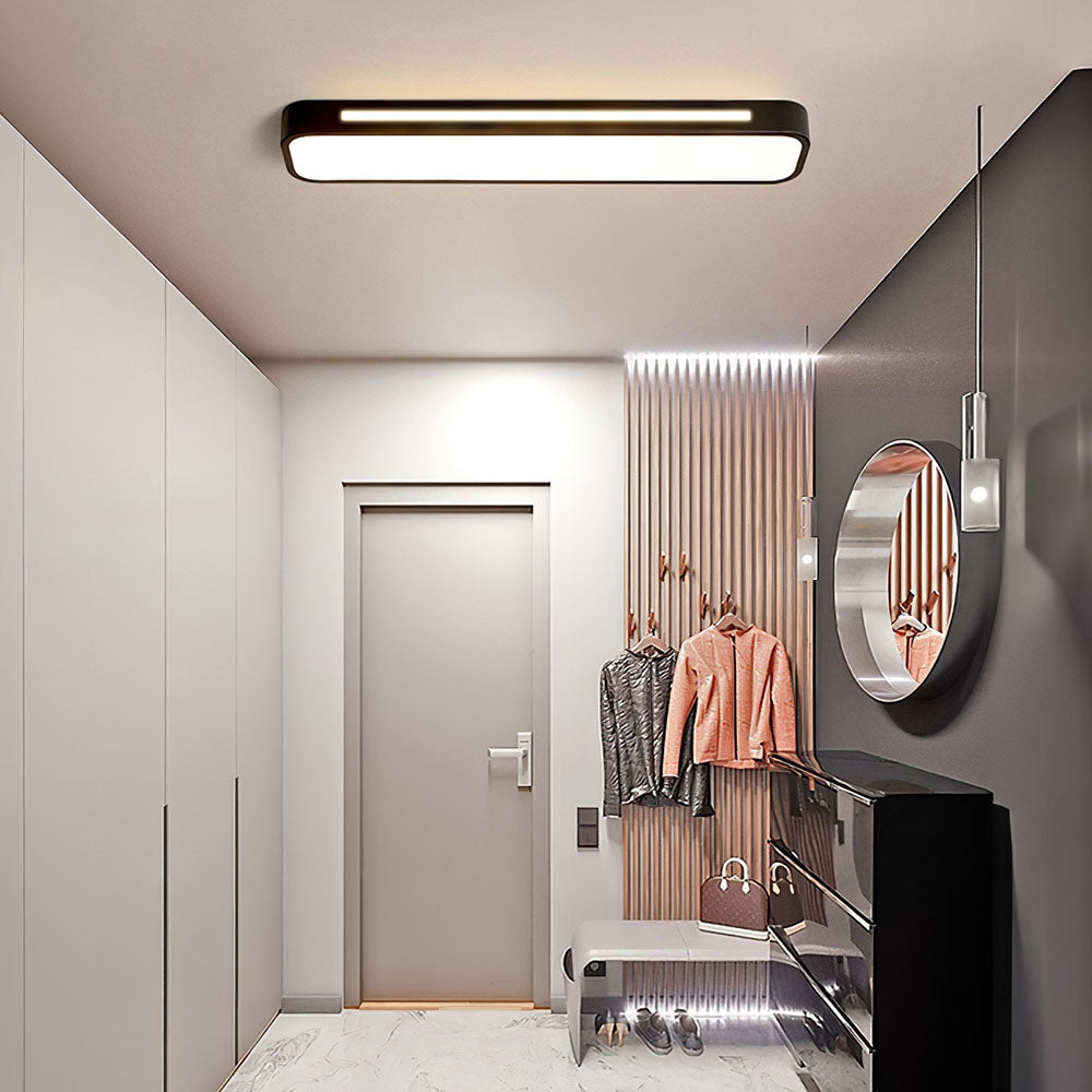 Nordic Minimalist Lång LED Taklampa