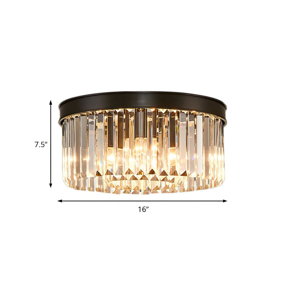 Crystal Flush Taklampa för Vardagsrum