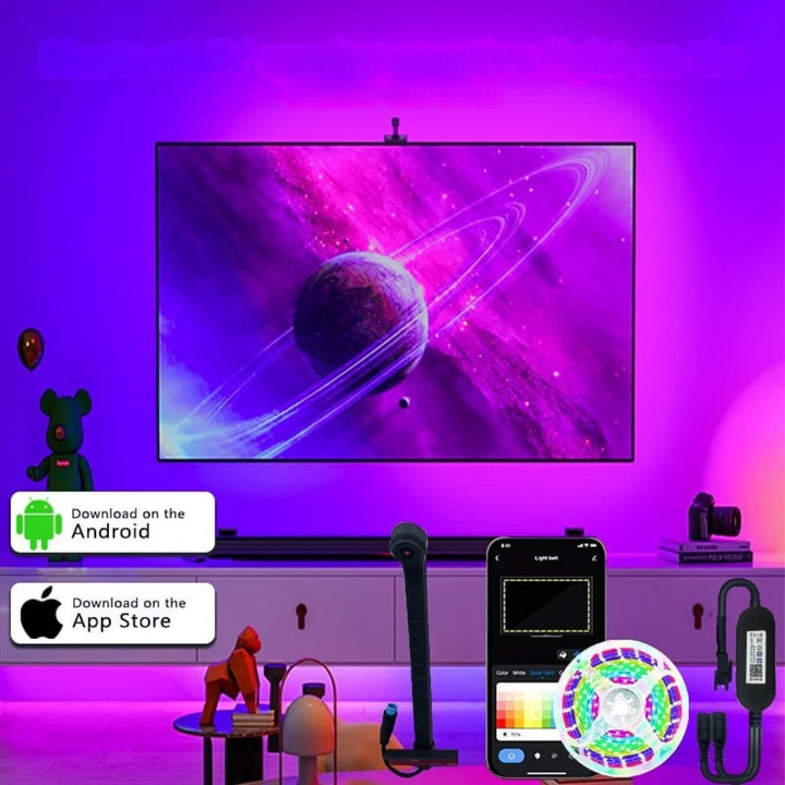 ColorCast – Synkroniserad LED-list för TV-skärmar