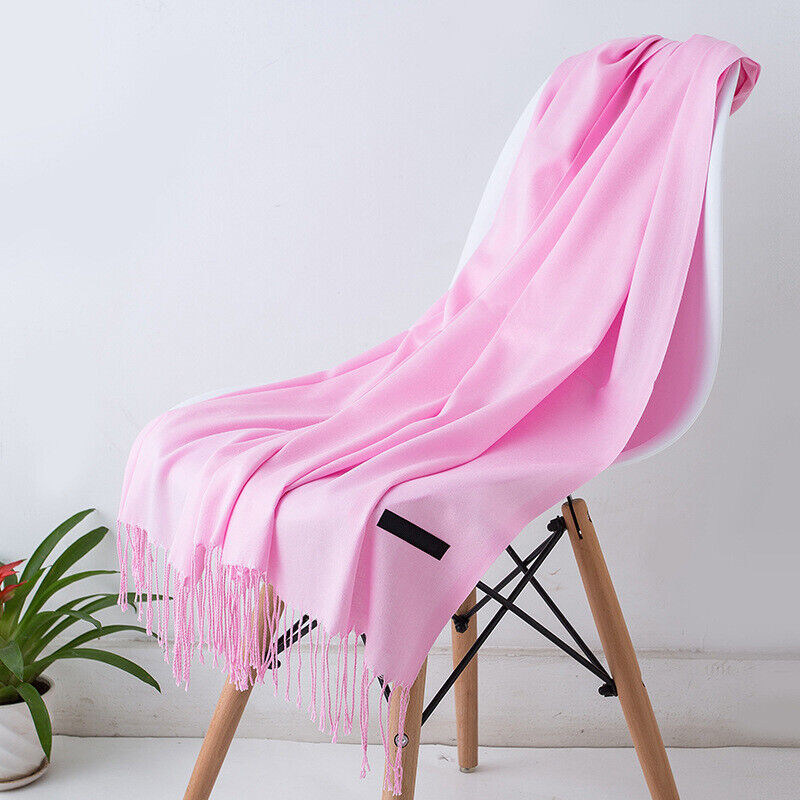 Cashmere Scarf för kvinnor Mjuk Varm Vinter Sjal