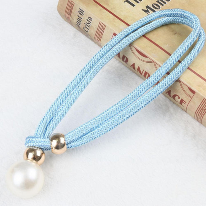 Lustrous Pearl Gardinband | 2 Delar Set