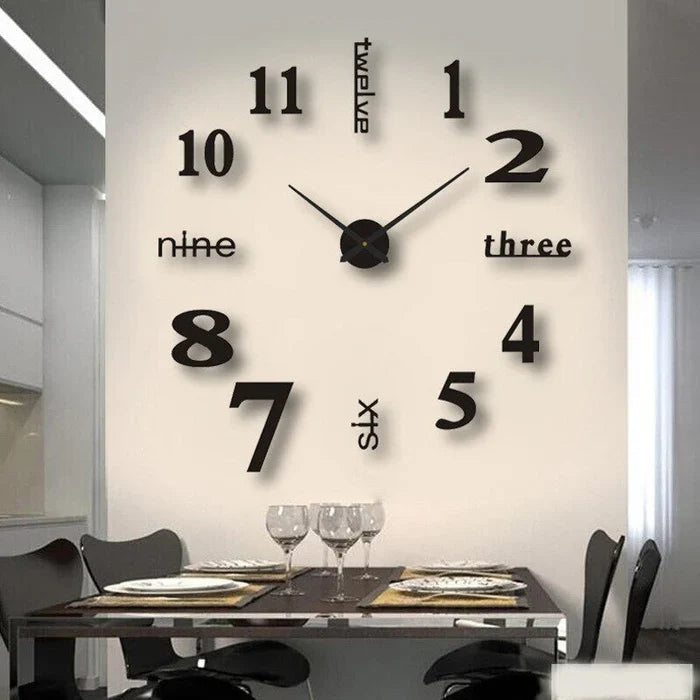 Originella designväggklocka