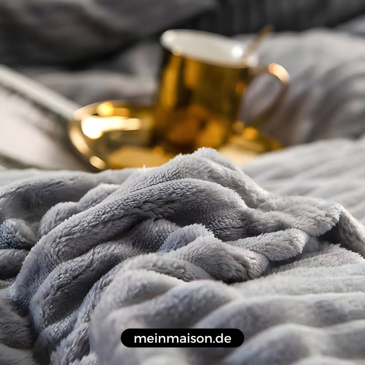 SweetDreams™ - Samt-Fleece-sängfilt | Ultimatisk komfort