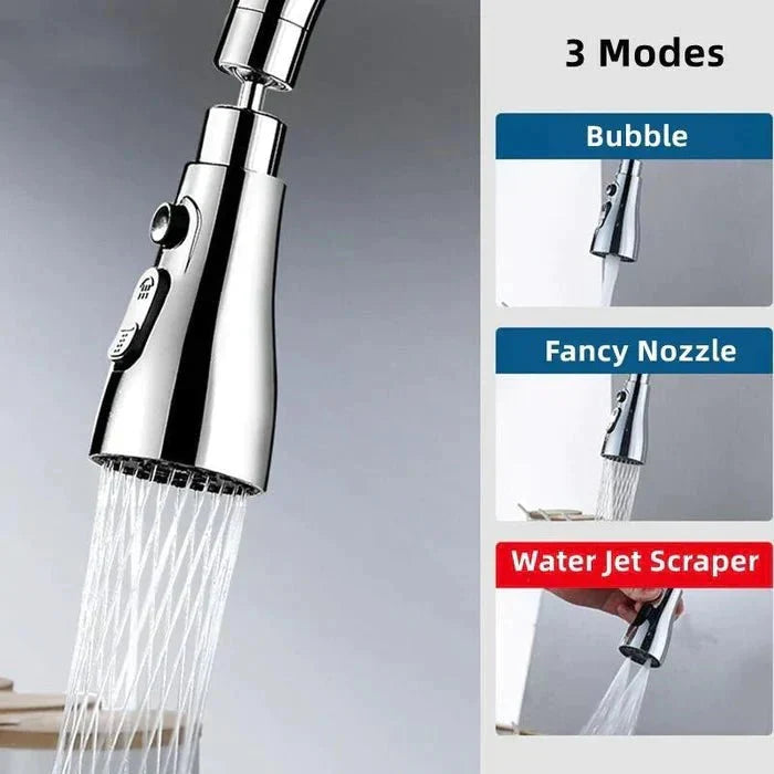 1+1 Gratis 360° justerbart kranfilter