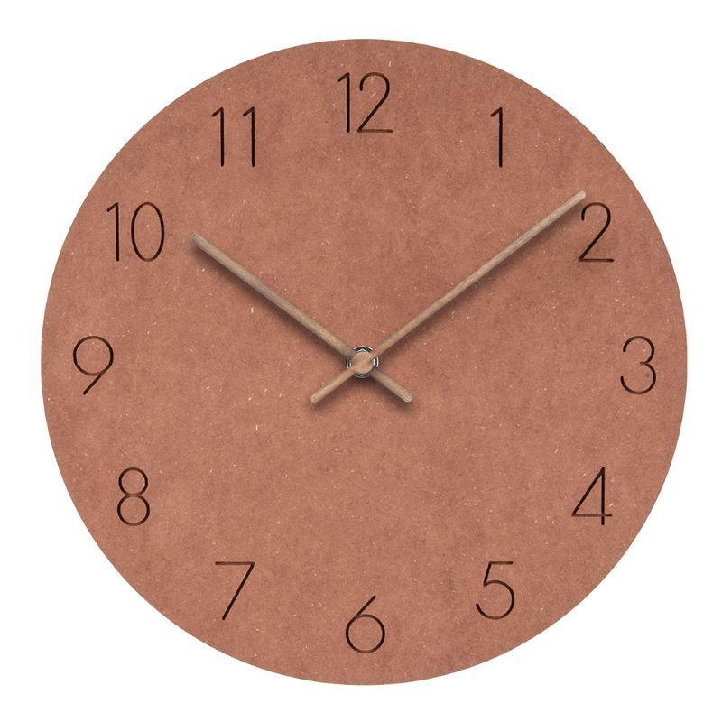PureTime - Tyst Skandinavisk Väggklocka