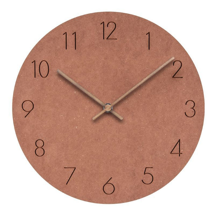 PureTime - Tyst Skandinavisk Väggklocka