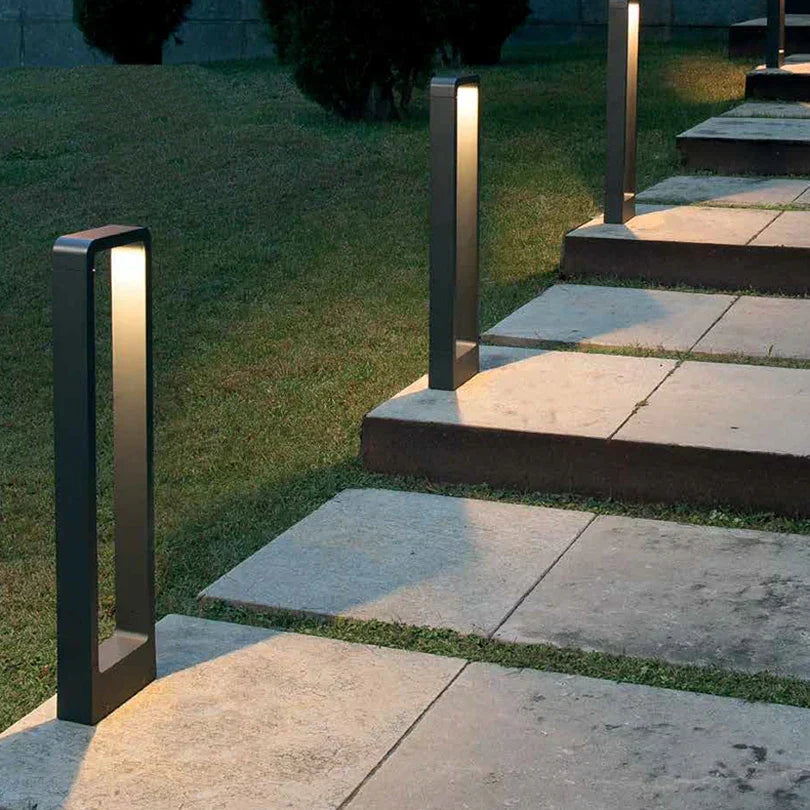 Utomhus Vägbelysning med Modern Svart Ram