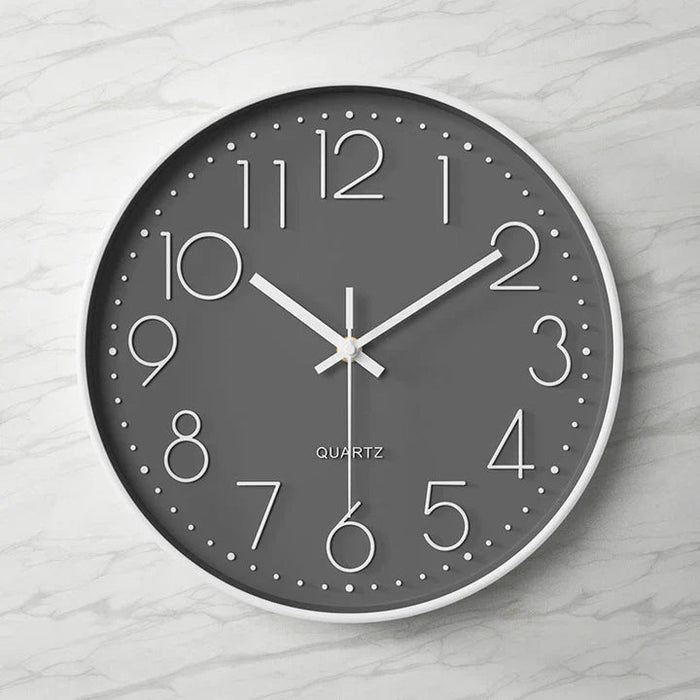 NovaTick – Minimalistisk 3D-väggklocka med modern design och tyst kvartsrörelse