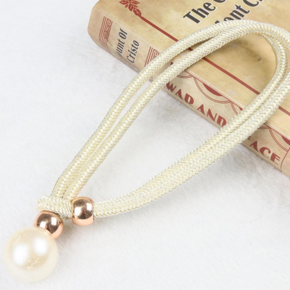 Lustrous Pearl Gardinband | 2 Delar Set
