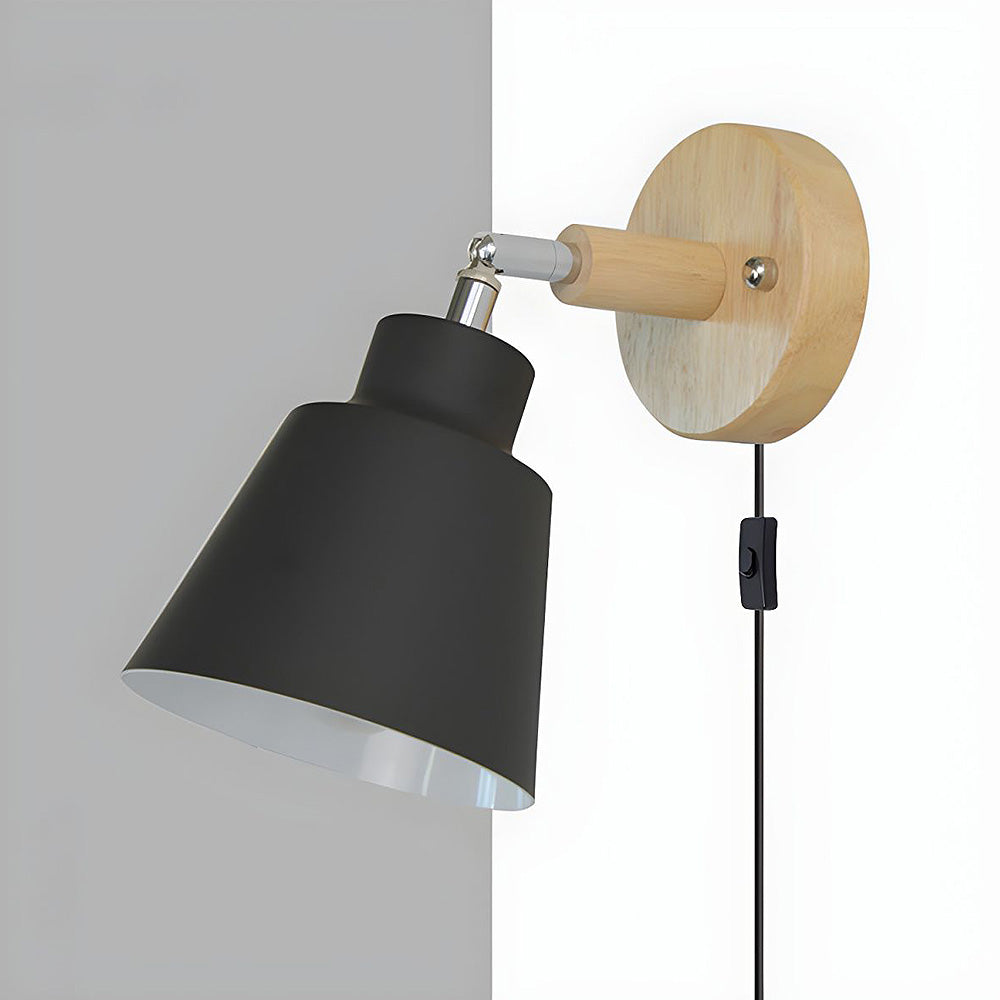 Vägglampa med trädetalj för sovrum