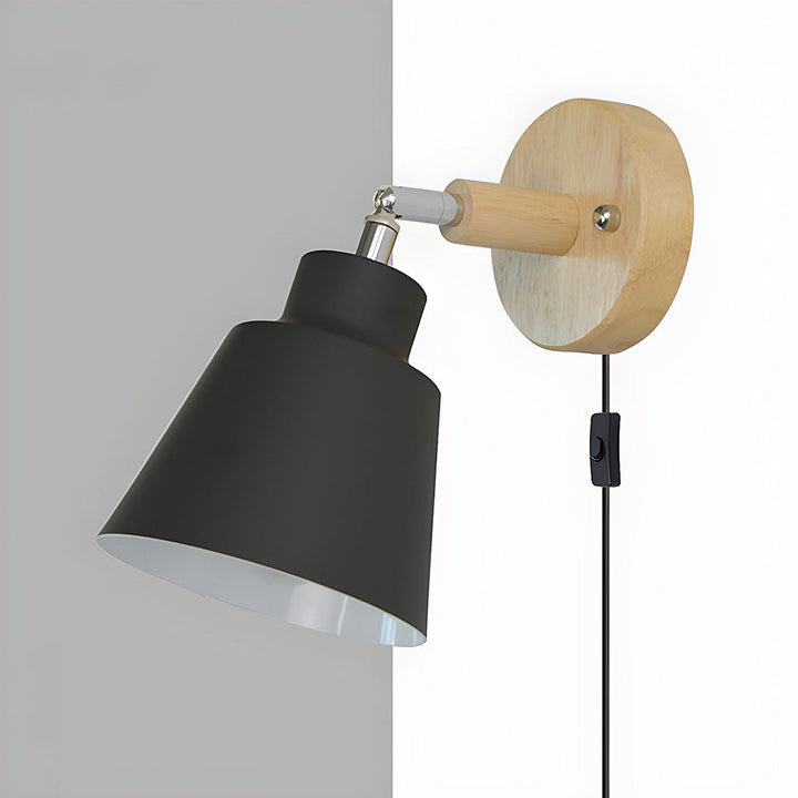 Vägglampa med trädetalj för sovrum
