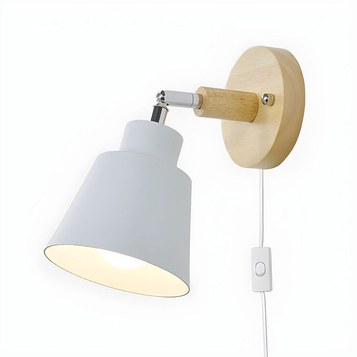 Vägglampa med trädetalj för sovrum