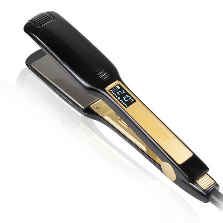 Carvallo Plattänger &amp; Lockstyler ThermaLuxe Pro | Digital temperaturkontroll | 29 cm | Titanplåtar &amp; Touchscreen
