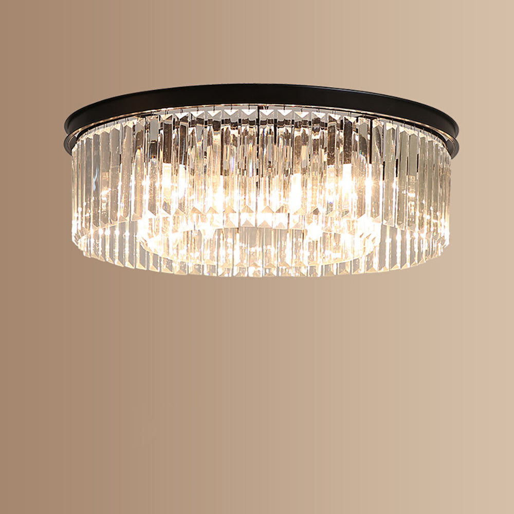 Crystal Flush Taklampa för Vardagsrum