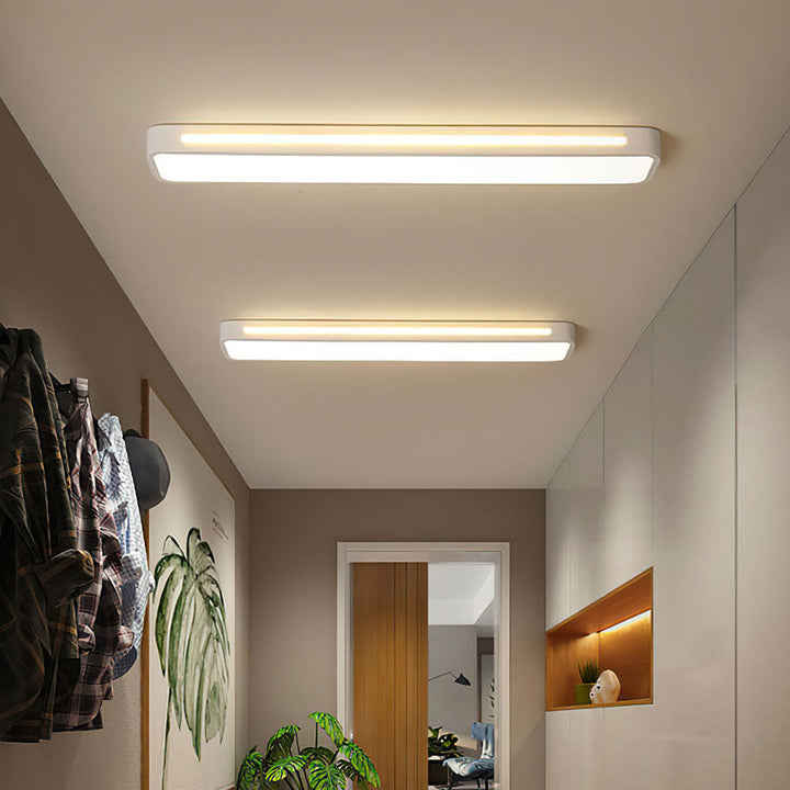 Nordic Minimalist Lång LED Taklampa