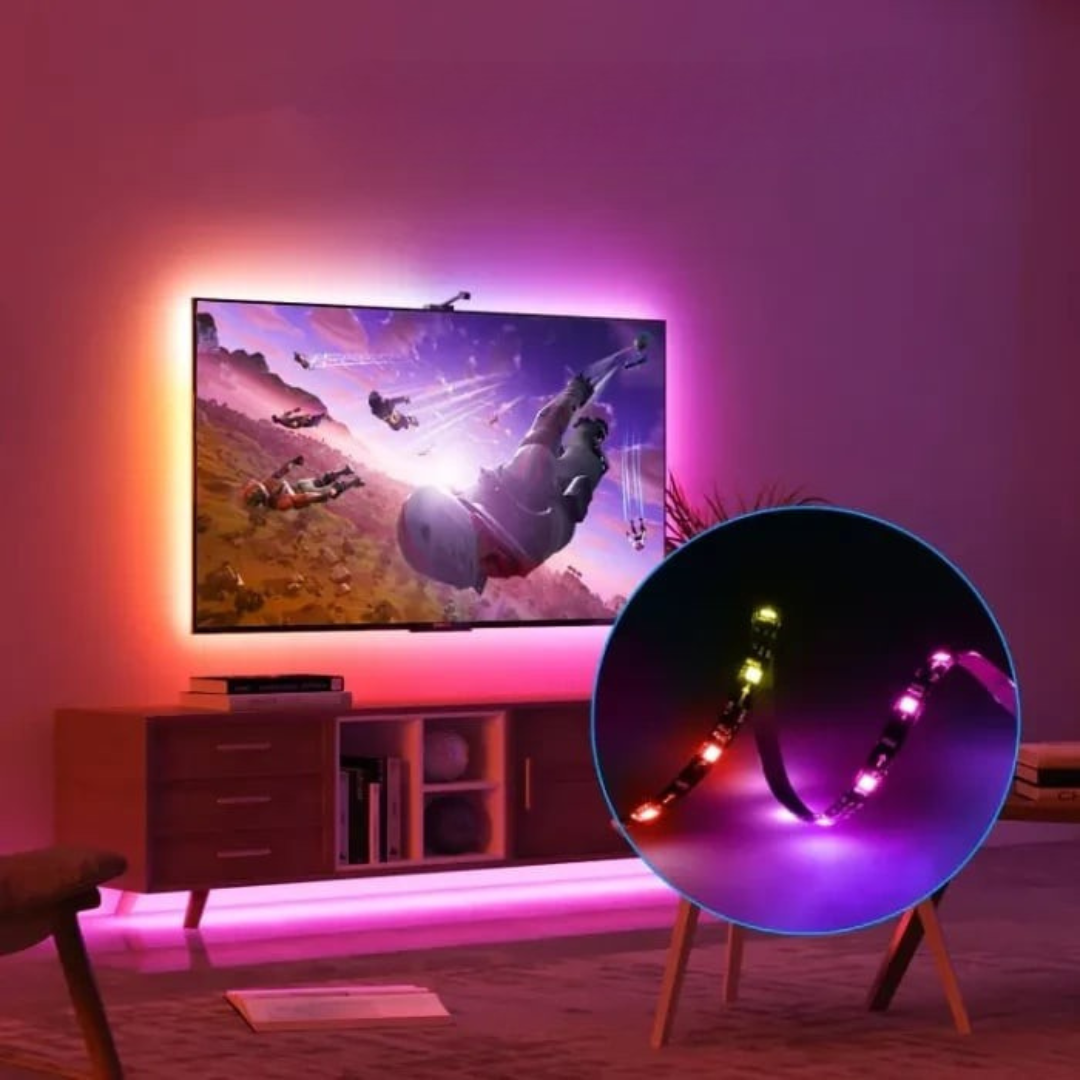 ColorCast – Synkroniserad LED-list för TV-skärmar