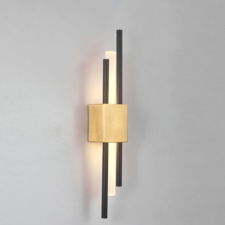 Stilren Vägglampa | 19.7″ | Järn Akryl | LED Vägglampa | 3‑Färgsomkopplare | Brick by Brick