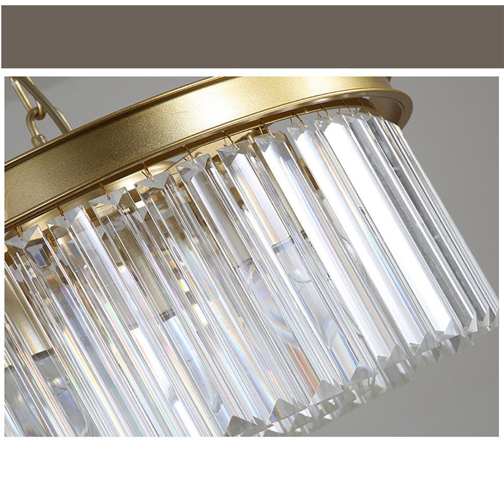 Crystal Flush Taklampa för Vardagsrum
