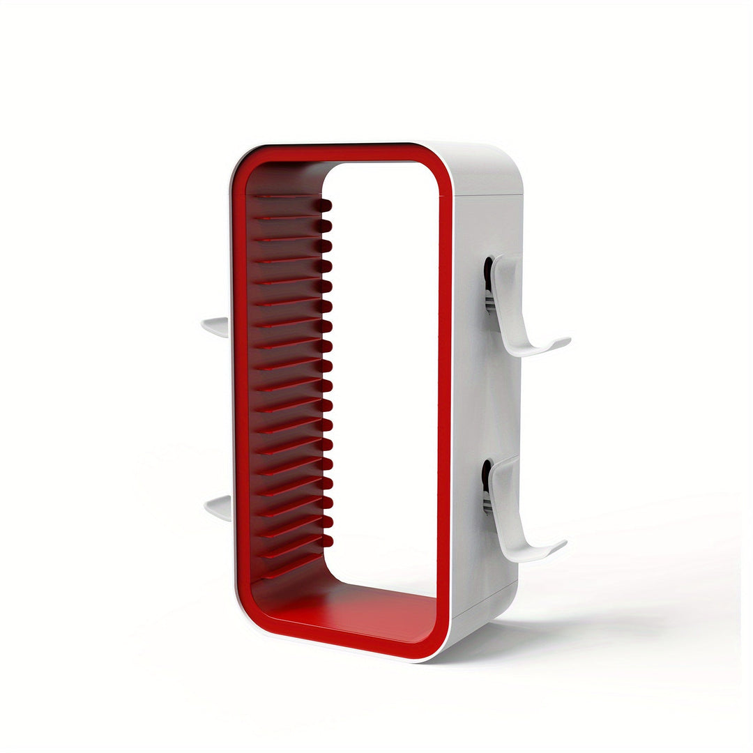 Universal Game Disc Storage Holder och Controller Display Stand – För PS5, PS4, Switch och Xbox