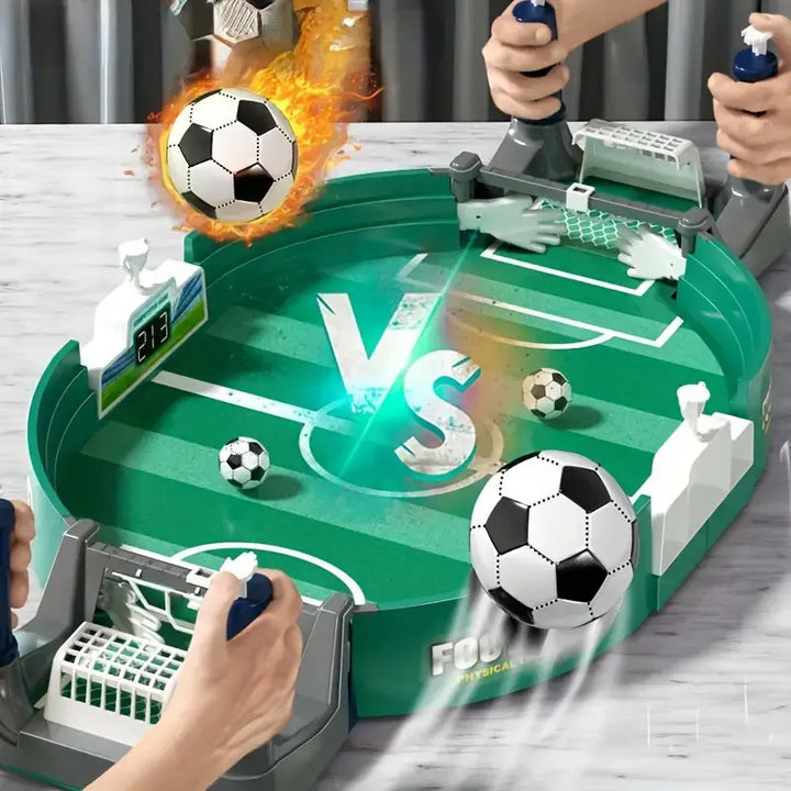 Spännande bordfotbollsspel för barn
