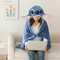 Disney Stitch Hoodie Filt – Varm och Söt för Sommargyllene Nätter eller Högtider