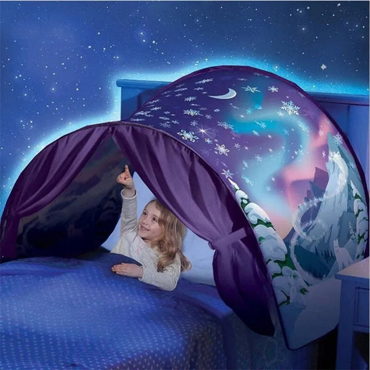 Pop-up-tält för barn – Starry Night Canopy