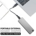 Bärbar SSD Hårddisk Kompakt USB 3.2 Snabb Lagring