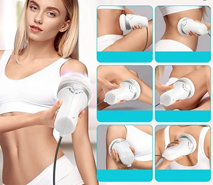 Djupvävnadsbantningsmassageapparat för celluliter och fettreducering