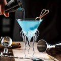 Carvallo - Unik bläckfisk-inspirerad Martini-glas för stiliga hembarer