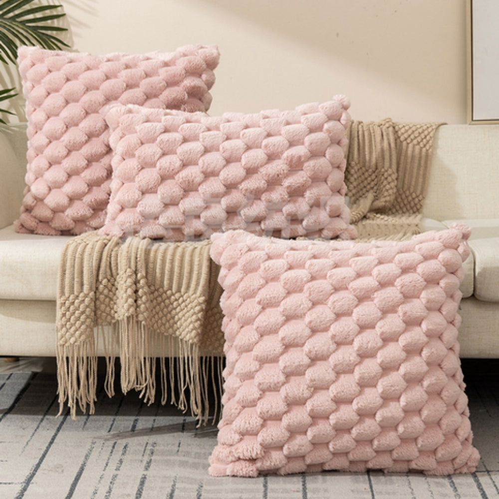 Carvallo – Mjuk Marshmallow Örngott med Lyxig 3D-textur