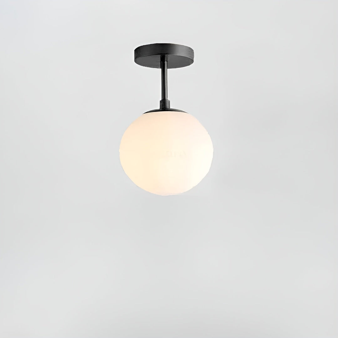 LED-taklampa i glas – Nordisk design | För vardagsrum &amp; sovrum