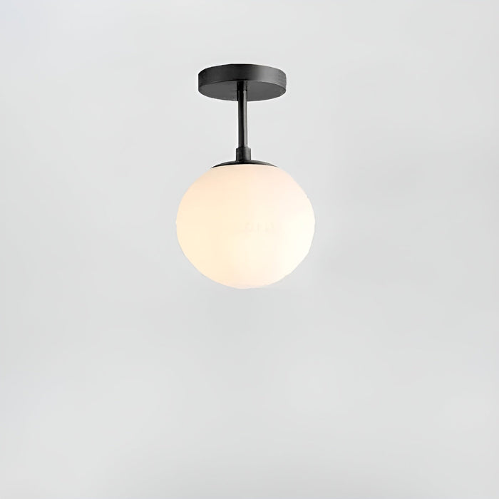 LED-taklampa i glas – Nordisk design | För vardagsrum & sovrum