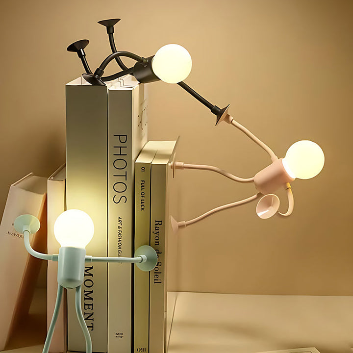 QuirkBulb – Busig och böjbar glödlampa | 1+1 Gratis