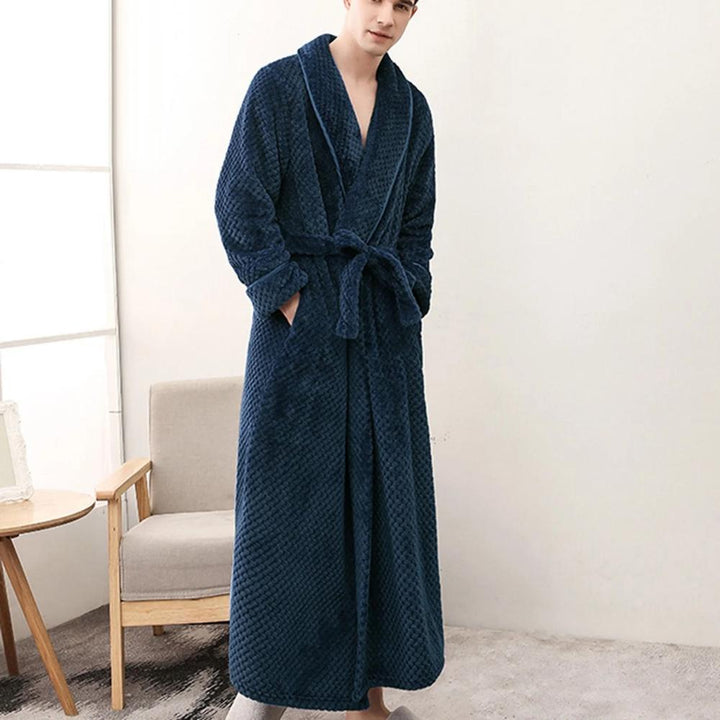 Carvallo Luxe – Elegant Fleece Badrock med Ultimat Bärkomfort