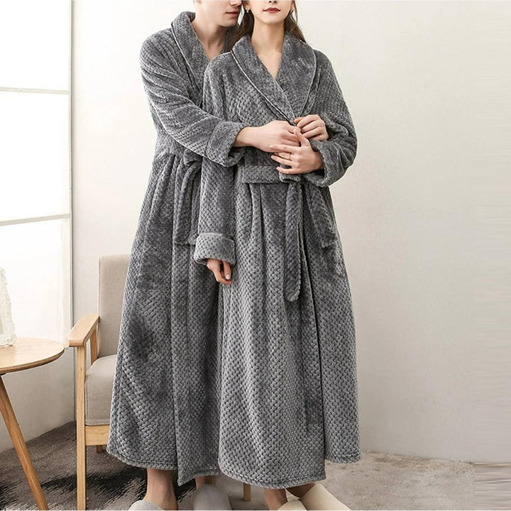 Carvallo Luxe – Elegant Fleece Badrock med Ultimat Bärkomfort