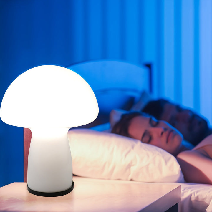 Lekfull Svamp Lampa - Förfinad Atmosfär med en Retro Tvist