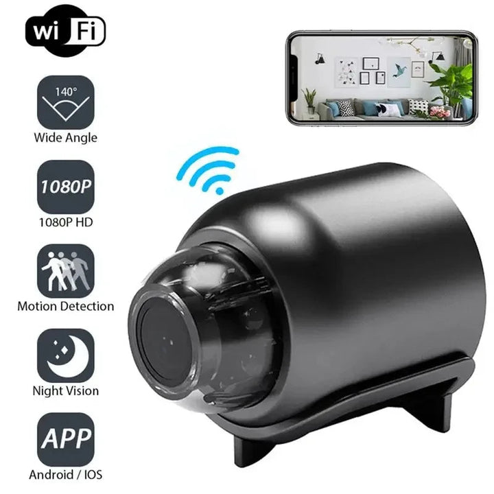 Mini Wifi Kamera Inomhus Säkerhet
