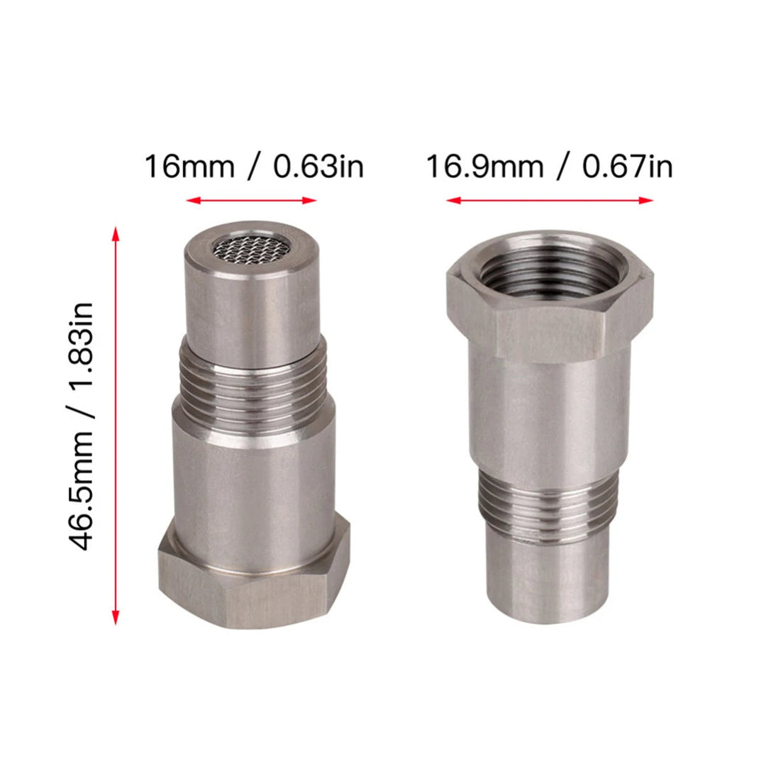 Bilsyre O2 Sensor Adapter CEL Fix Kontrollampor Eliminator M18*1.5