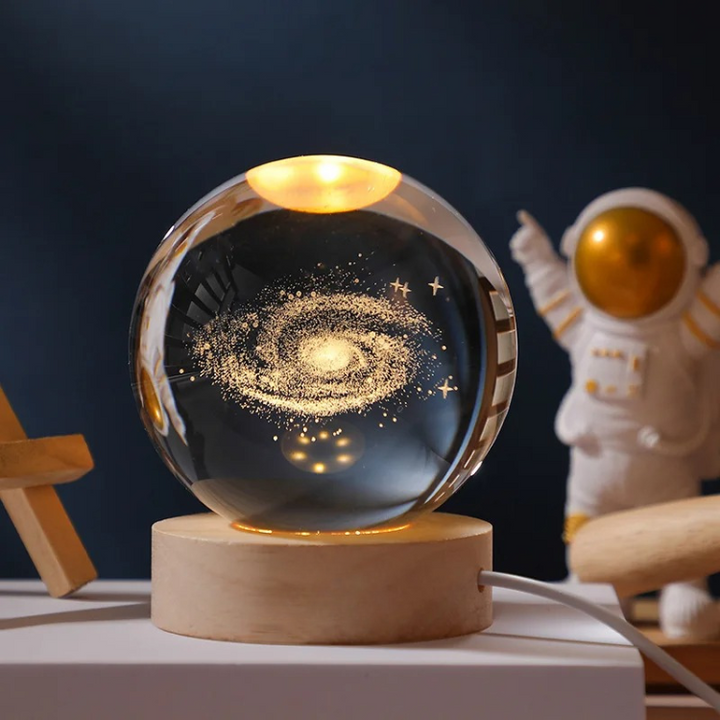 NebulaSphere – 3D-solssystem i en glaskula