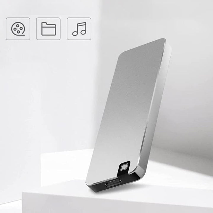 Bärbar SSD Hårddisk Kompakt USB 3.2 Snabb Lagring