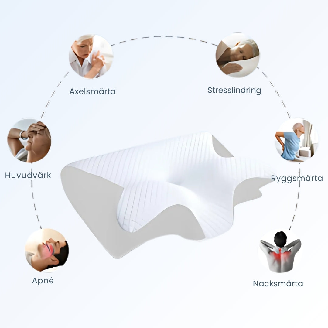 OrthoPrime™ Premium ergonomisk kudde