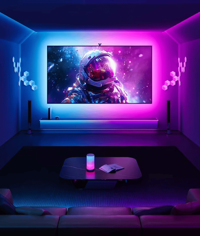 ColorCast – Synkroniserad LED-list för TV-skärmar