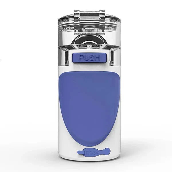 Inhalatormaskin med tyst bärbar design