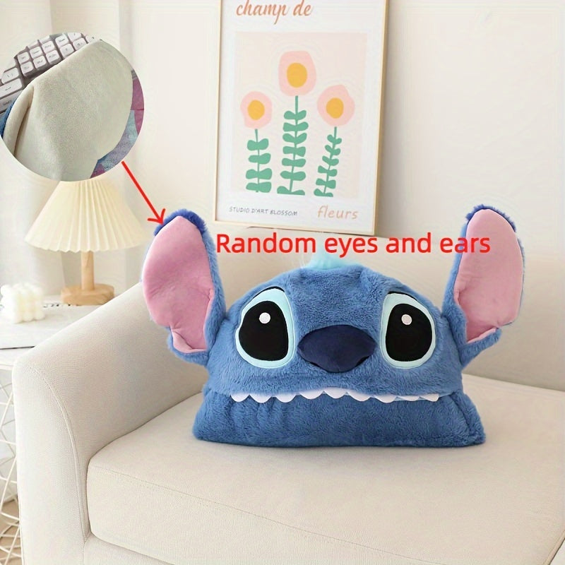 Disney Stitch Hoodie Filt – Varm och Söt för Sommargyllene Nätter eller Högtider