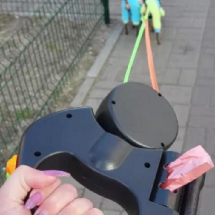 TangleFree DuoLead – Dubbelt hundkoppel för problemfria promenader