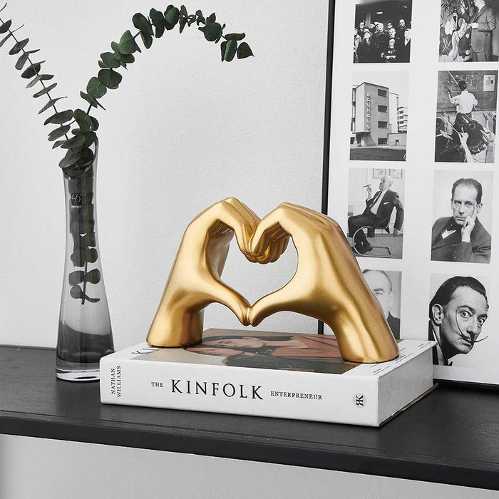 Love Hands - Ästetiskt hjärta händer rumsdekoration